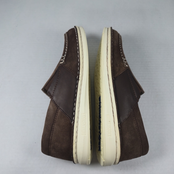 Birkenstock Unisex Duma Brown Leather Slip-On Loafers Size EU 38 Reg US W7 M5 - Picture 8 of 11
